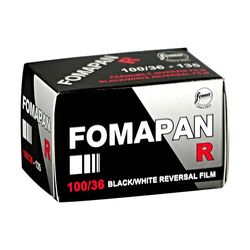 Fomapan R 100/36 slajd czarno-biały