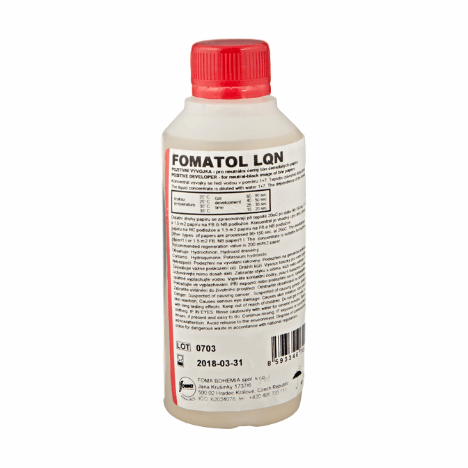 FOMA wywoływacz Fomatol LQN 0,25 l 