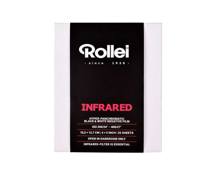 Rollei Infrared 4x5"