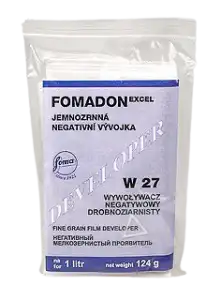 FOMA wywoływacz FOMADON W 27 Excel