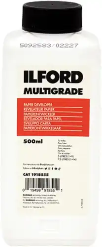 wywoływacz pozytywowy ilford multigrade developer 500ml do papierów czarno-białych