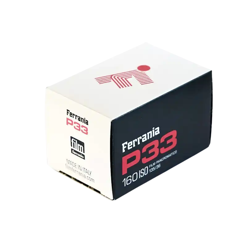 Film czarno-biały FERRANIA P33 160 ISO 35mm 36 klatek opakowanie kartonowe