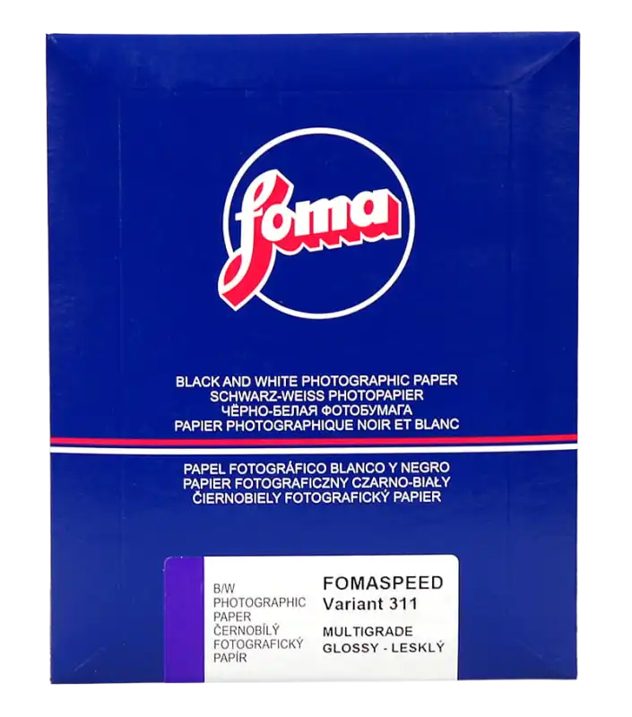 Czarno-biały papier fotograficzny Foma Fomaspeed Variant 311 błyszczący 10x15