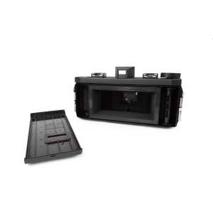 Holga 120 PAN aparat fotograficzny otwarty tył wnętrze