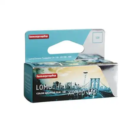 LOMOGRAPHY  Chrome Turquoise XR 100-400/120
