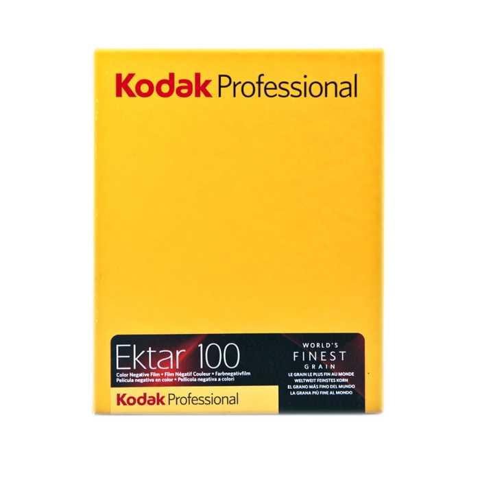 Kodak Ektar 100 4x5 cala film płaski