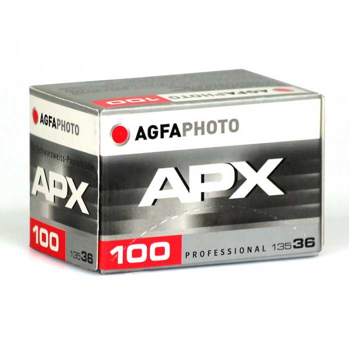 AgfaPhoto APX 100 36 film czarno-biały 135 opakowanie