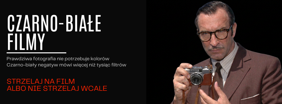 Filmy , negatywy czarno-białe